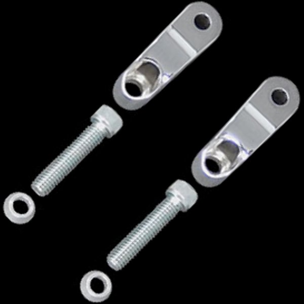 ネオファクトリー 10mmスタッド ウインカーステー キット クローム 39mmフォーク用 左右ペア 016551 WO店