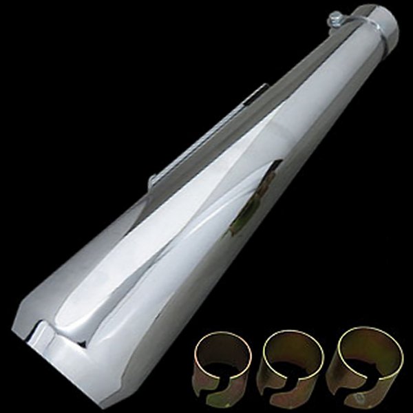 ネオファクトリー メガホンマフラー タイプ3 クローム 014914 WO店の通販は 18,500円