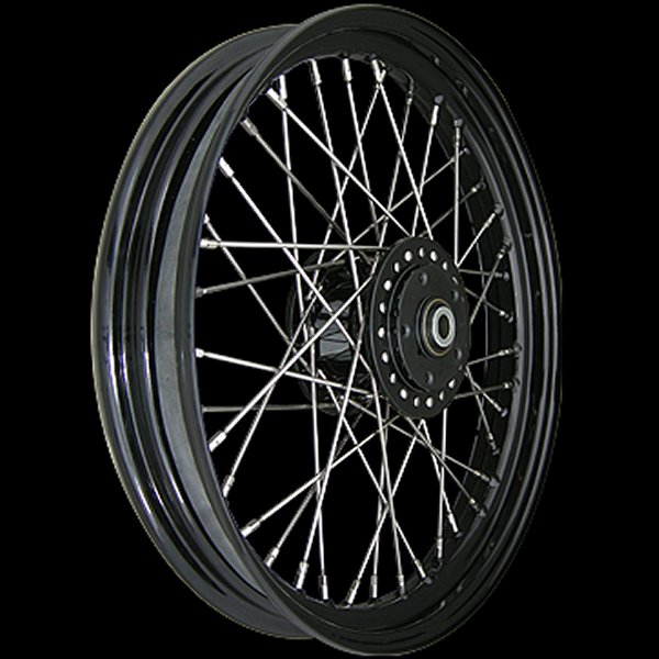 ネオファクトリー 84年-99年XL・ダイナ用 Fホイール 18×2.15インチ ブラック WO店