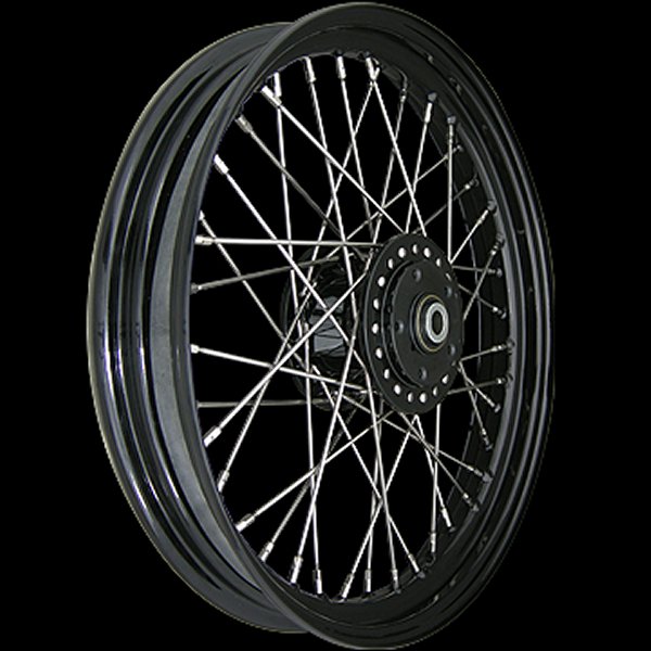 ネオファクトリー 84年-99年XL・ダイナ用 Fホイール 19×2.50インチ ブラック WO店