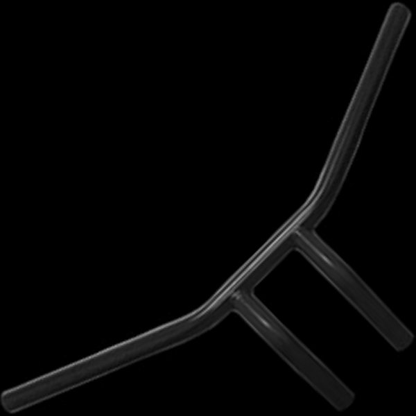 ネオファクトリー ヘコミ有り ドラッグライザーバー 6インチ プルバック ブラック WO店