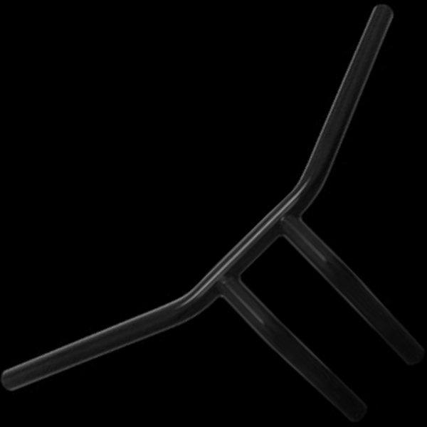 ネオファクトリー ヘコミ有り ドラッグライザーバー 8インチ プルバック ブラック WO店の通販は