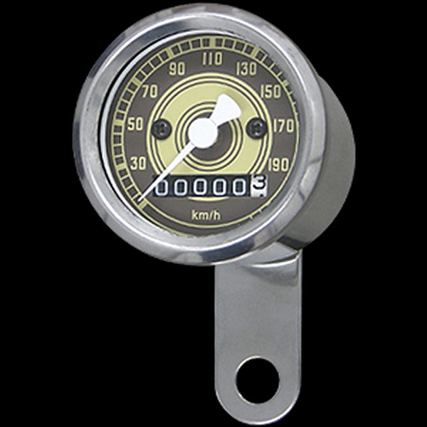 ネオファクトリー 48mmアナログスピードメーター オールドフェイス 2:1 012317 WO店