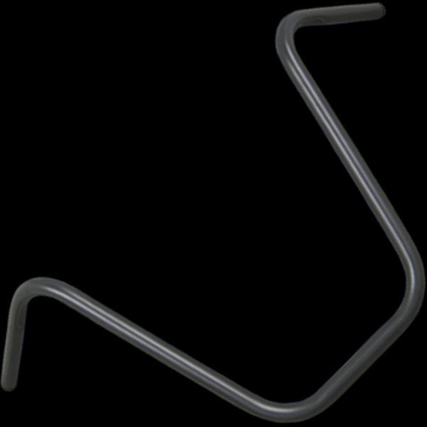 ネオファクトリー ナロースカイハイバー ハンドル ヘコミ有り 黒 WO店