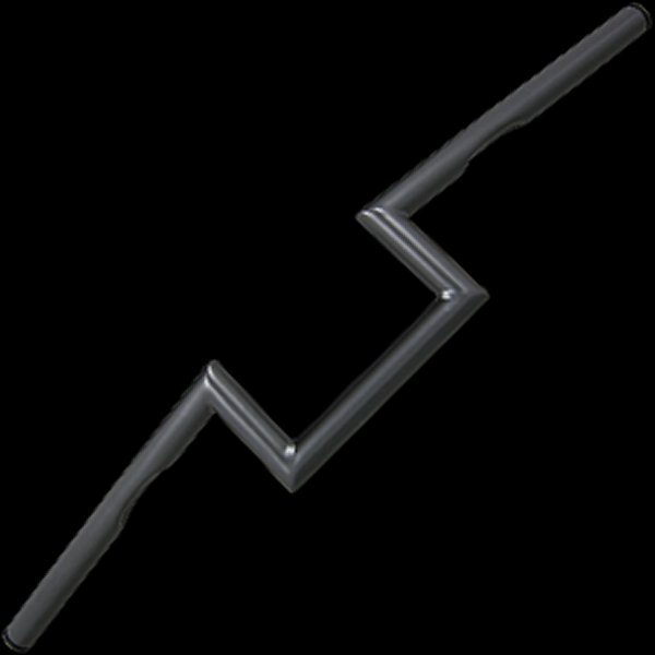 ネオファクトリー ヘコミ有り 4インチ ナローZバーハンドル ブラック WO店の通販は