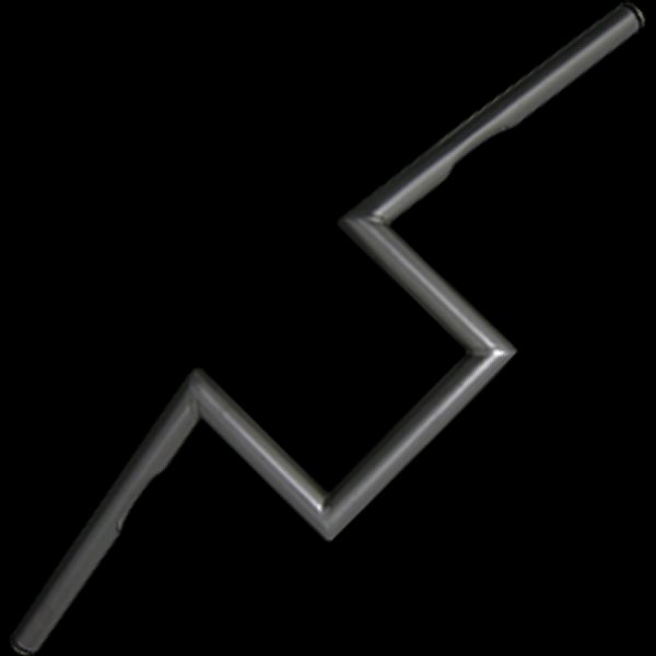 ネオファクトリー ヘコミ有り 6インチ ナローZバーハンドル ブラック WO店の通販は 12,950円