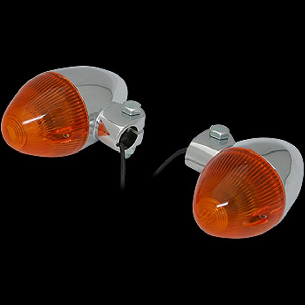 ネオファクトリー ユニバーサルマウント ロケットレンズウインカーセット クローム 009472 WO店