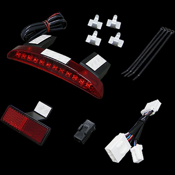 ネオファクトリー LED フェンダーエッジ テールライト 13年以前 XL1200X/V レッド 008676 WO店
