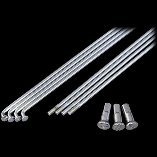 ネオファクトリー ミニドラムホイール用19inスポークセット クローム WO店の通販は 10,842円