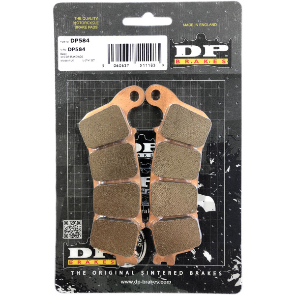 DPブレーキ DP Brakes ブレーキパッド シンタード 18年-20年 GL1800 Gold Wing 1721-2818 WO店