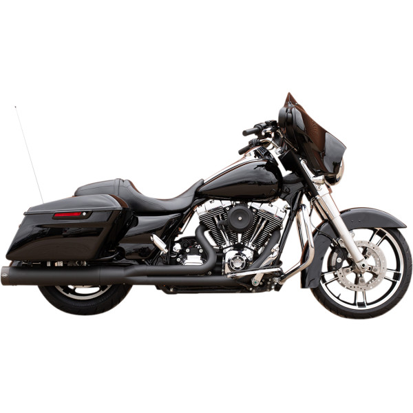 S&amp;Sサイクル S&amp;S Cycle フルエキゾースト サイドワインダー 95年-07年 黒 1800-2390 WO店