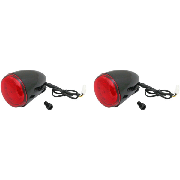 カスタム ダイナミクス ターンシグナル プロビーム IND 24RED G黒 2020-1745 WO店