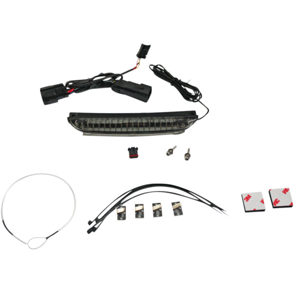 カスタム ダイナミクス LEDライトバー 14年以降 FLHT スモーク 2040-2333 WO店