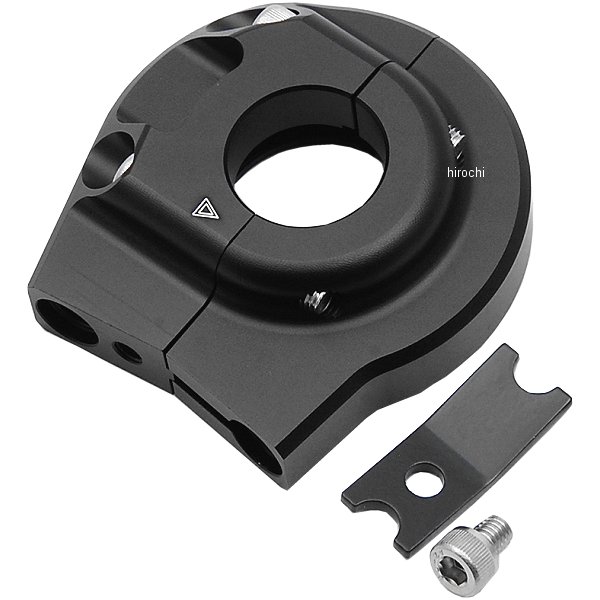 アクティブ ACTIVE アルミスロットルホルダー エボタイプ2 スモール 汎用 黒 1060356 WO店