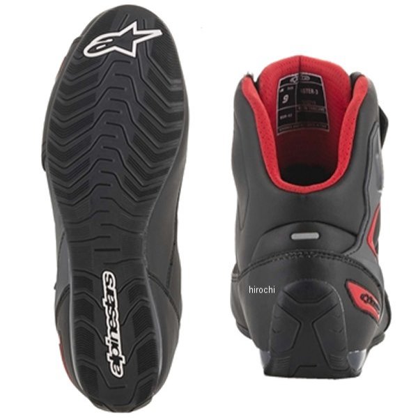 2510219 アルパインスターズ FASTER 3 シューズ 黒/グレー/赤 9サイズ(26.5cm) 8033637964300 WO店