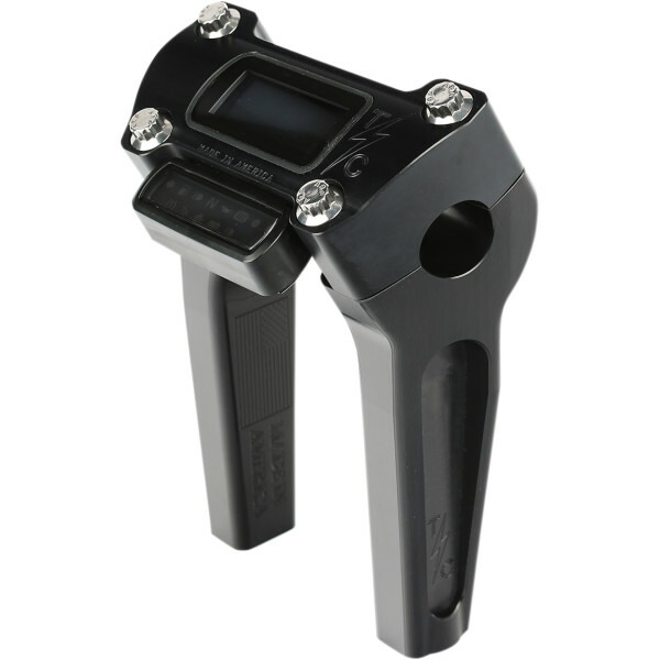 スラッシン Thrashin ストレートライザー 6インチ(152mm) 黒 ゲージカットアウト 0602-1052 WO店