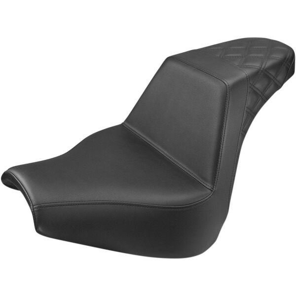 サドルメン Saddlemen シート Step Up FXBR Rear LS 黒 WO店