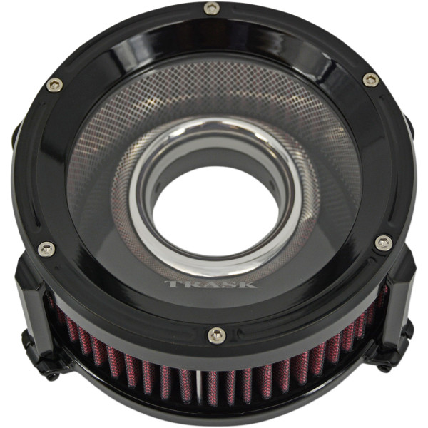 トラスク Trask エアクリーナー Assault 01年-17年 Twin Cam 黒(つや有り) WO店