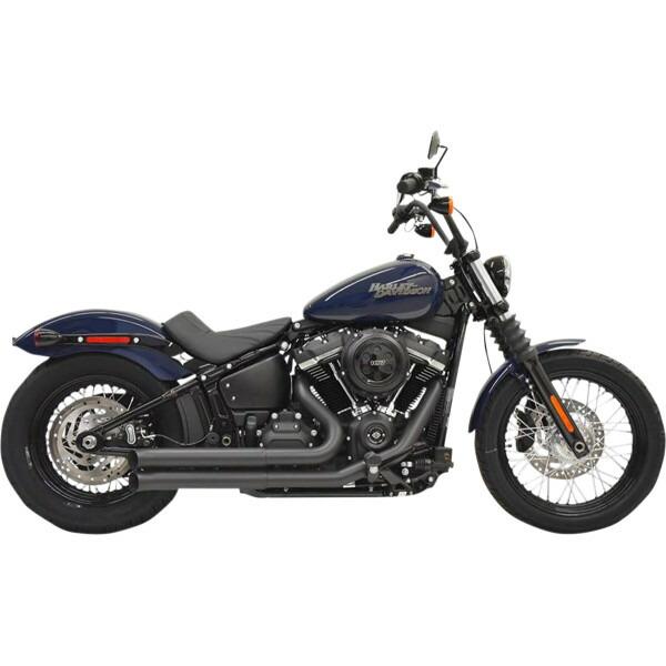 バッサニ Bassani フルエキゾースト Pro-ストリート 18年以降 FXBB/FXLR ターンアウト 黒 1800-2433 WO店
