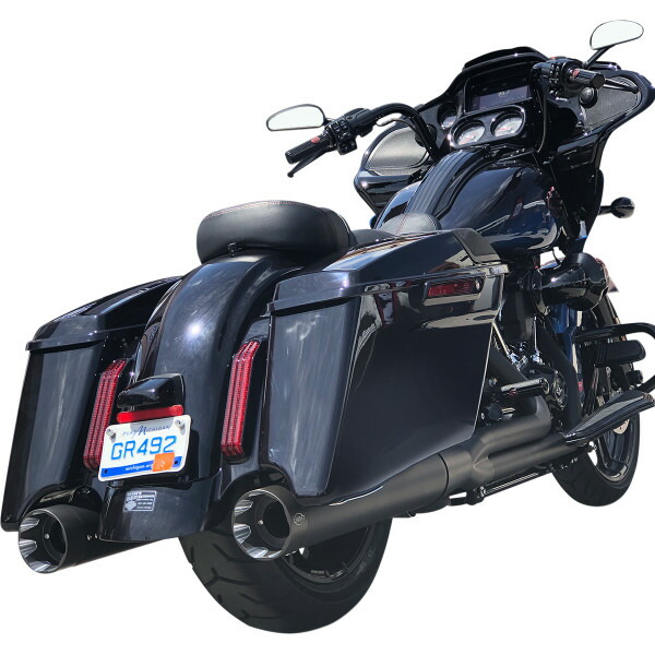 S&Sサイクル S&S Cycle フルエキゾースト サイドワインダー Shadow 17年以降 黒 WO店