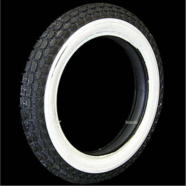 コッカータイヤ COKER TIRE ベック 4.00-18タイヤ 1-3/4inホワイトウォール 74444 WO店