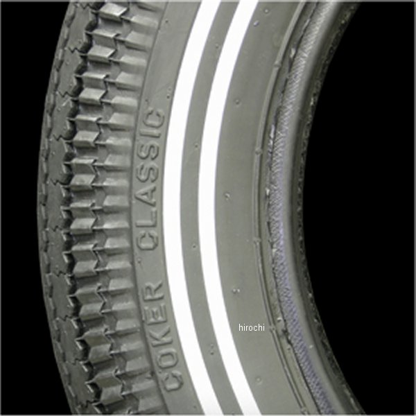 コッカータイヤ COKER TIRE コッカークラシック5.00-16タイヤ 3/8inダブルホワイトリボン 63520 WO店の通販は