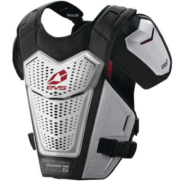 EVS イーブイエス チェストプロテクター Revo 5 2019白 LG/XL 728308-TR WO店の通販は