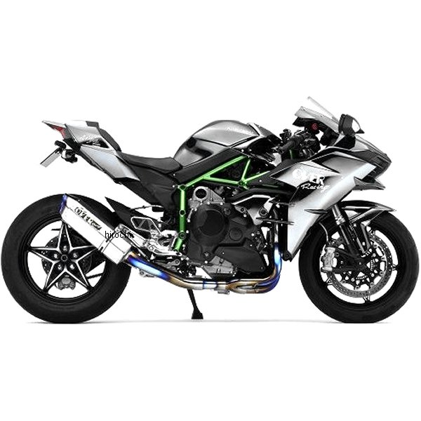 オーヴァー OVER フルエキゾースト TTフォーミュラ RSレーシング 4-2-1 15年 NINJA H2 チタン WO店
