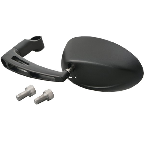 デイトナ パラレルミラー オーバル 左用 ブラストブラック WO店の通販