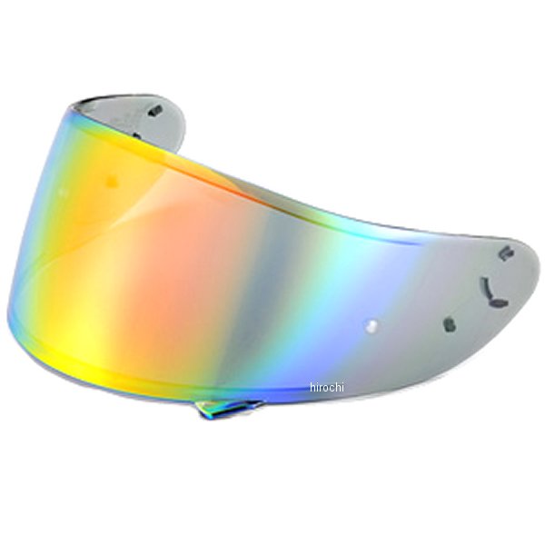 ティーズ T's ミラーシールド CWR-1ピンロック ダークスモーク レッド 022MS-CWR1DSRE WO店