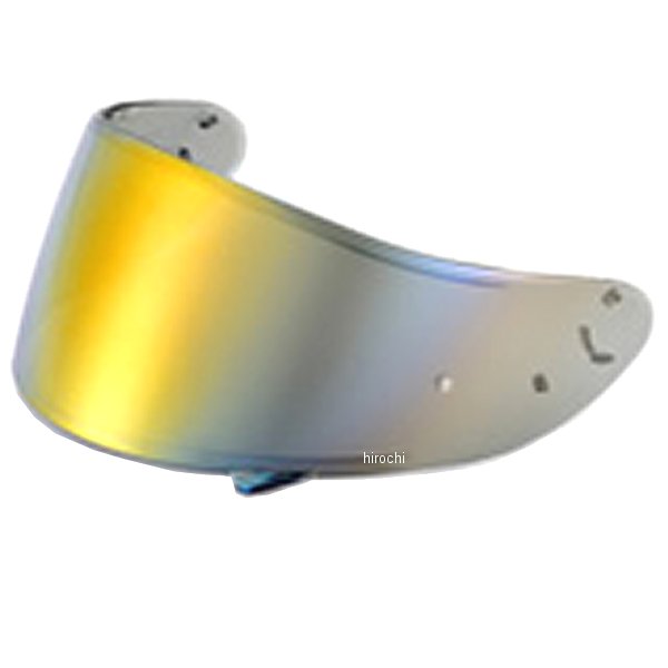 ティーズ T's ミラーシールド CWR-1ピンロック スモーク ゴールド 022MS-CWR1SMGO WO店