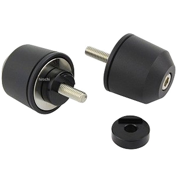 ポッシュ POSH ミドルウエイトバーエンド M6 ヤマハ、KTM用 マットブラック WO店の通販は