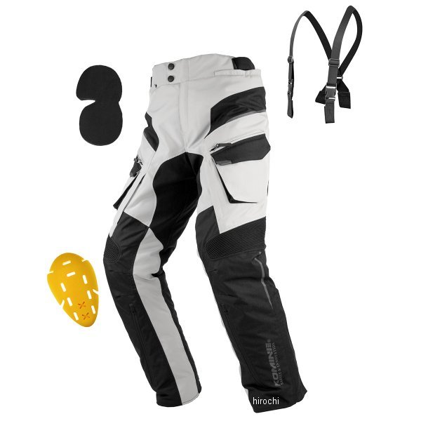 PK-929 コミネ KOMINE 秋冬モデル プロテクト FY パンツ グレー 2XLサイズ 4573325767805 WO店_2