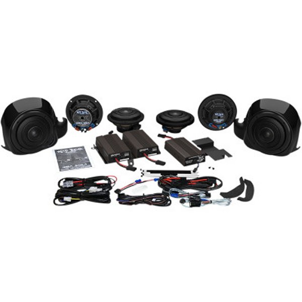 ワイルドボアオーディオ 900W アンプ/スピーカーキット(6個) Whole Hog WO店