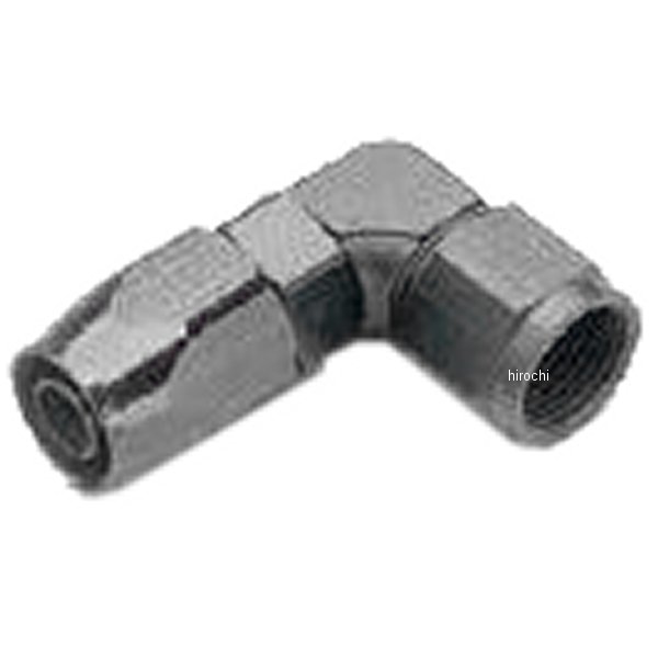 アールズ EARLS AT 6 AN SSホースエンド 90°LPF 黒 WO店