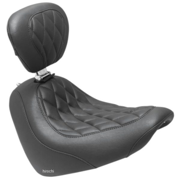 83016 マスタング Mustang シート ソロ Tripper FXFB ダイヤモンド/バックレスト付き WO店の通販は