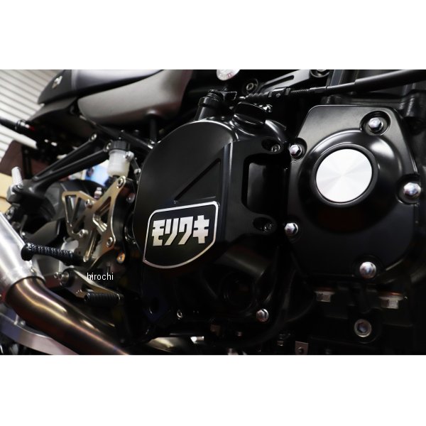 モリワキ クランクケースガード RH 18年 Z900RS/Cafe 黒 シルバー 