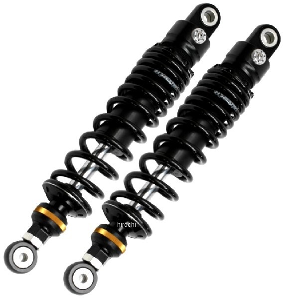 ハイパープロ HYPERPRO ツインショック T360 エマルジョン 86年-03年 ハーレー XLH883 296mm 黒 4538792125596 WO店