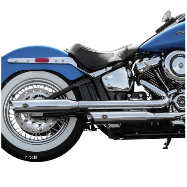 S&Sサイクル S&S Cycle スリップオンマフラー スラッシュカット FLHC