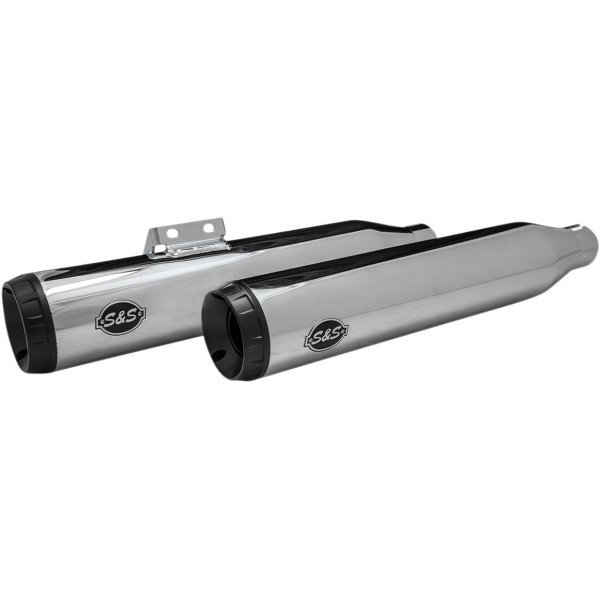 S&amp;Sサイクル S&amp;S Cycle スリップオンマフラー Grand National FLFB/FLSL クローム 1801-1361 WO店