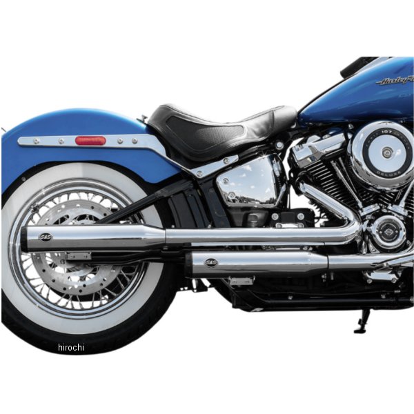 S&Sサイクル S&S Cycle スリップオンマフラー Grand National FLHC/ FLDE クローム WO店の通販は