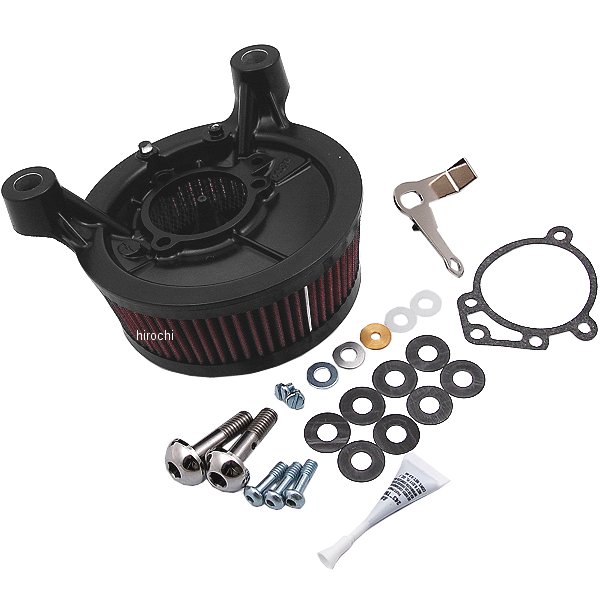 S&amp;S ステルスエアクリーナー 純正カバー用 99年-06年 ビッグツイン S&amp;S E、G WO店_1