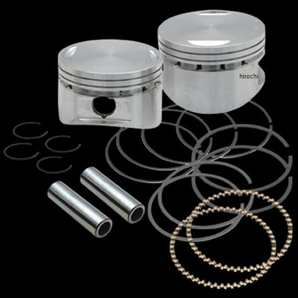 S&S フラットトップピストンセット +.020インチ 84年-99年 ビッグツイン 103インチ WO店の通販は 53,700円