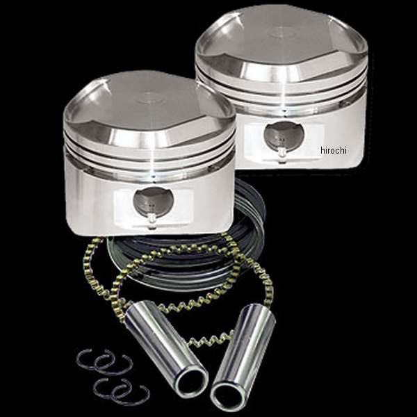 S&S 鍛造ピストンセット 3-1/2インチ +.020インチ 84年-99年 ビッグツイン WO店の通販は