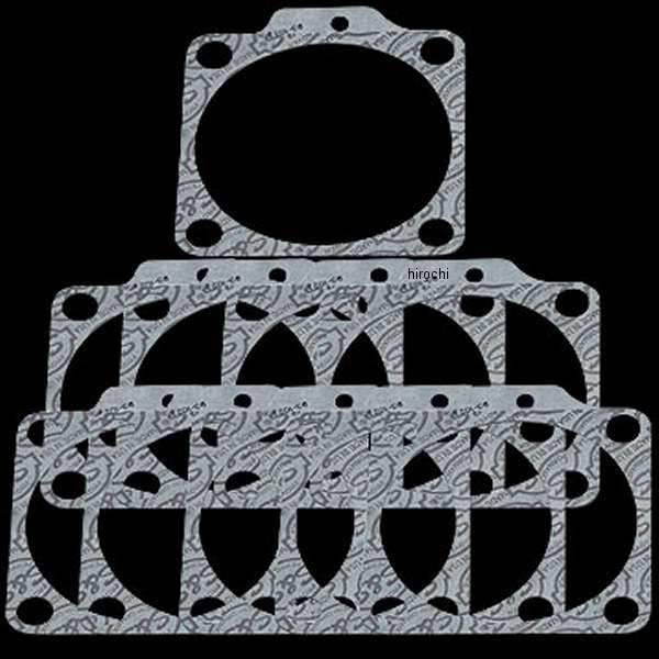 S&S SHエンジン用シリンダーベースガスケット 3-1/2 10枚 WO店