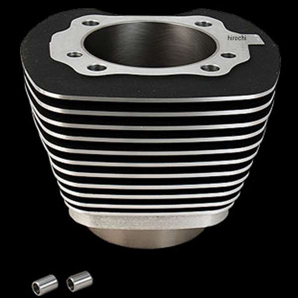 S&S 3.937インチ シリンダー リンクルブラック 99年以降 ツインカム 910-0477 WO店