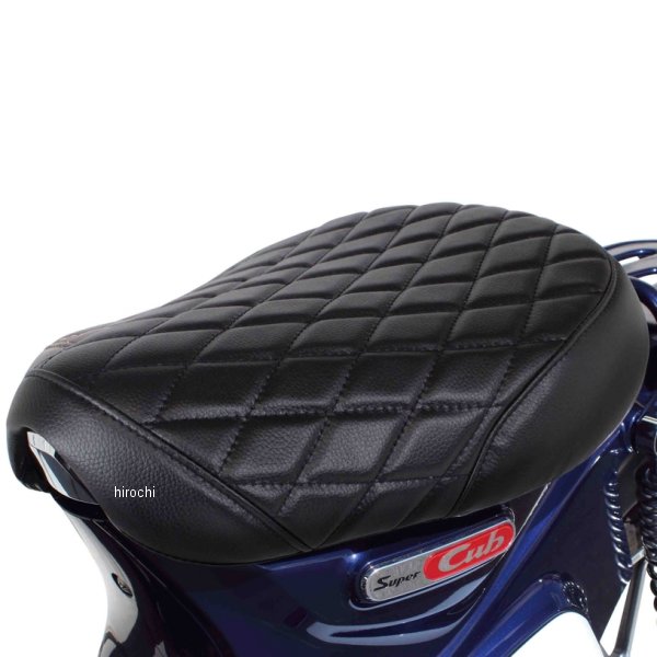 SP武川 クッションシートカバー ダイヤモンドステッチ スーパーカブC125 黒 WO店