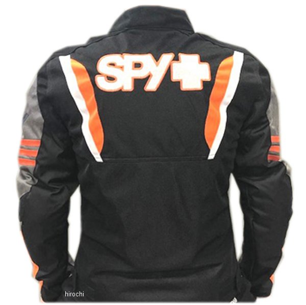 SPY-WJK1902 スパイ SPY メッシュジャケット 黒/オレンジ Mサイズ WO店 
