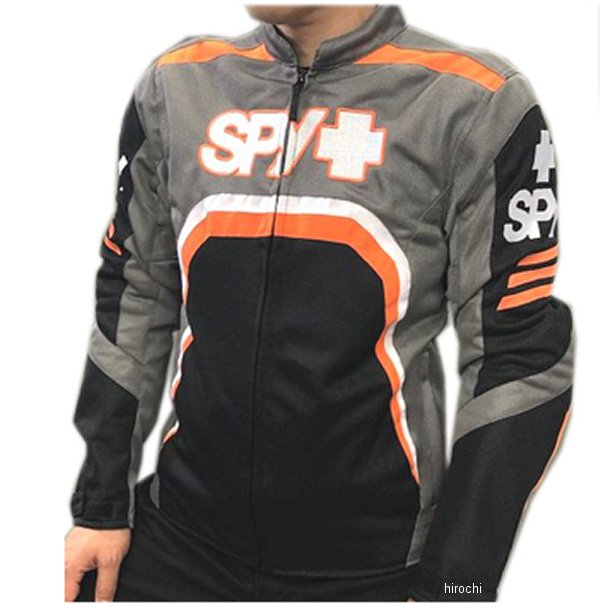 SPY-WJK1902 スパイ SPY メッシュジャケット グレー/オレンジ Lサイズ WO店の通販は 13,585円