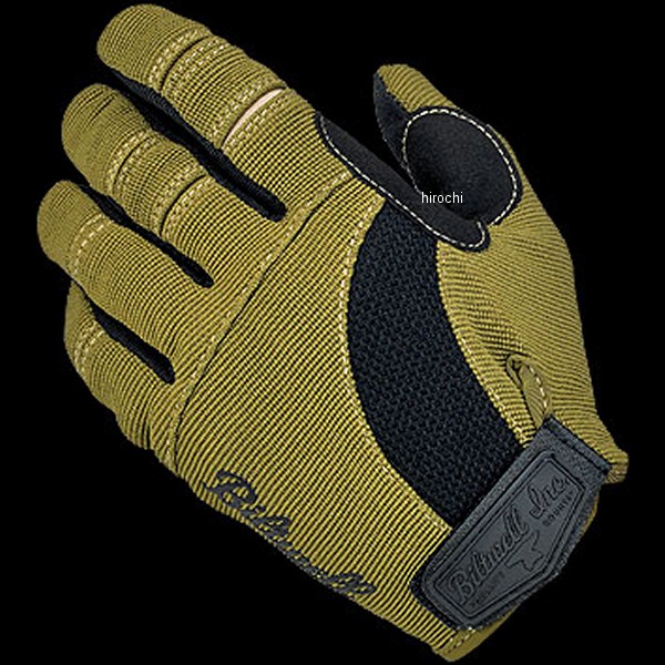 ビルトウェル Biltwell モトグローブ オリーブ/黒/タン XLサイズ WO店